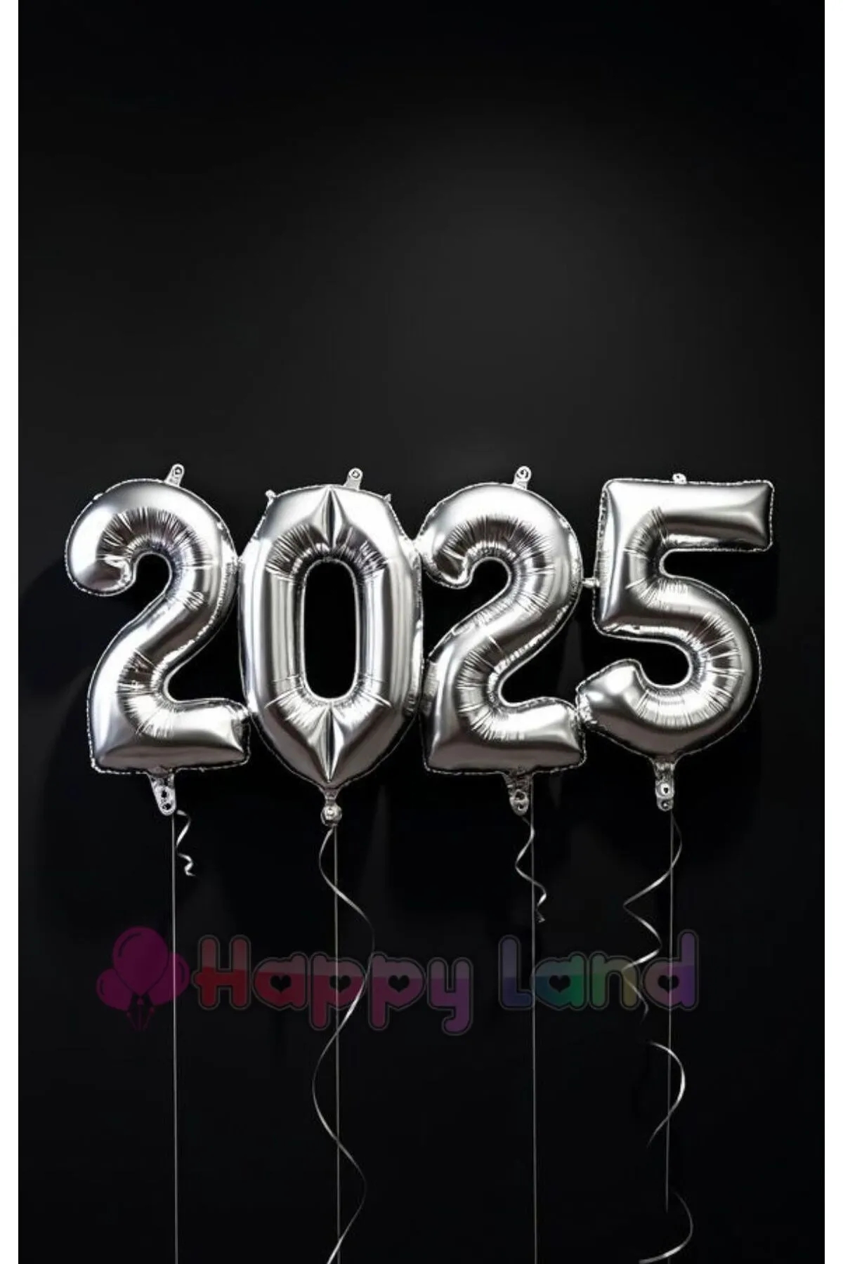 Happyland%202025%20Yılbaşı%20Balonu%20Gümüş%20Renk%20100%20Cm%20Büyük%20Boy%20Folyo%20Rakam%20Balon%20Seti%20Yeni%20Yıl%20Balonları