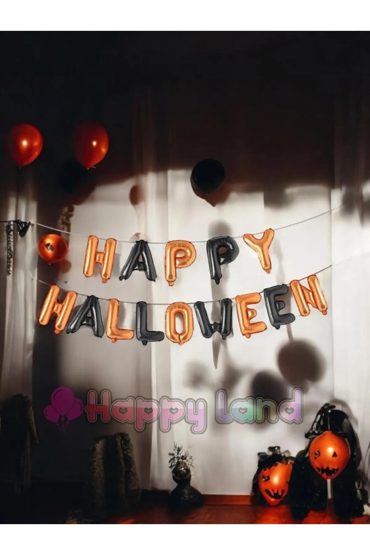 Halloween%20Cadılar%20Bayramı%20Happy%20Halloween%20Yazılı%20Folyo%20Balon%20Seti