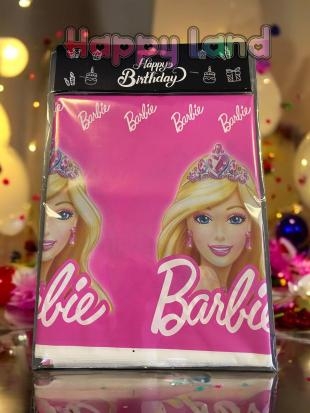 Happyland%20Barbie%20Masa%20Örtüsü%20Pembe