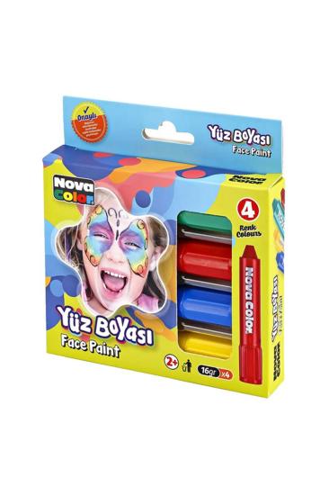 Happyland Yüz Boyası 4 Renk x 16 GR